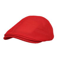 Breathable Mesh Summer Hat Newsboy Beret Ivy Cabbie Cap SL31423