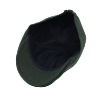 Mens Wool Flat Cap Lightweight Newsboy Ivy Gatsby Hat SL31425