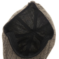 Flat Cap Wool Herringbone Vintage Newsboy Ivy Hat SL3464