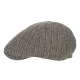 Flat Cap Wool Herringbone Vintage Newsboy Ivy Hat SL3464