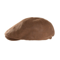 Ivy Flat Cap Simple Classic Faux Leather Gatsby Hat SL3857