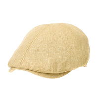 Newsboy Hat Linen Simple Plain Summer Cool Gatsby Ivy Cap