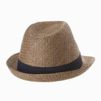 Fedora Hat Paper Straw Banded Summer Cool SL6689