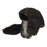 Ear Flap Cap Trapper Hat Russian Wind proof Trooper Faux Fur SL7138