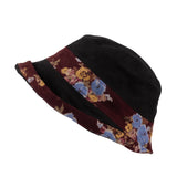 Bucket Hat Packable Floral Fall Winter Women Lady Cap SLB1233