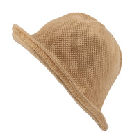 Winter Wool Short Brim Womens Bowler Bucket Fedora Hat