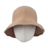 Wool Winter Short Brim Womens Solid Bowler Fedora Hat SLB1245