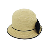 Women Foldable Straw Summer Sun Hat Panama Fedora SLB1335