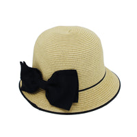 Women Foldable Straw Summer Sun Hat Panama Fedora SLB1335