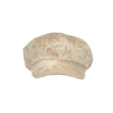 Winter Fuzzy Fleece Newsboy Hat Baker Boy Beret Flat Cap SLG1492