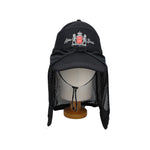 Sunshield Hat Sun Protection Cap Mesh Safari Hike Cap Neck Flap Fishing Hat