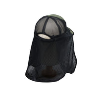Sunshield Hat Sun Protection Cap Mesh Safari Hike Cap Neck Flap Fishing Hat SLM1529