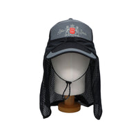 Sunshield Hat Sun Protection Cap Mesh Safari Hike Cap Neck Flap Fishing Hat SLM1529