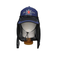 Sunshield Hat Sun Protection Cap Mesh Safari Hike Cap Neck Flap Fishing Hat SLM1529