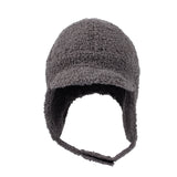 Visor Ear Flap Hat Winter Fleece Warm Trapper Cap SLT1249
