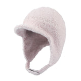 Visor Ear Flap Hat Winter Fleece Warm Trapper Cap SLT1249