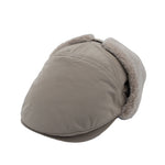 Winter Polyester Warm Earflap Flat Cap Trapper Ski Hat