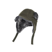 Warm Trapper Hat Winter Earflaps with Visor Outdoor SLT1455