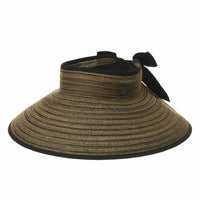 Womens Summer Sun Visor Foldable Beach Hat SLV1039