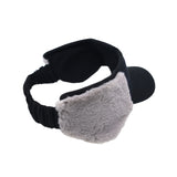 Winter Wool Warm Visor Earflap Hat Windproof Knit Cap SLV1370