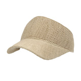 Sun Visor Summer Anti UV Sunscreen Paper Straw Beach Hat