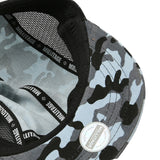 5 Panel Camper Hat Jockey Flat Bill Cap Meshed Camouflage TG21194