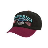 California Fish Embroidery Baseball Cap Cotton Dad Hats Adjustable TR11522