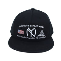 Snapback Hat New York USA Flag Illuminati Embroidery Hiphop Baseball Cap TR21386