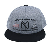 Snapback Hat New York USA Flag Illuminati Embroidery Hiphop Baseball Cap TR21386