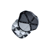 Tiger Paper Fold Patch Geometry Pattern Cotton Snapback Hat Flat Brim Baseball Cap TR21483