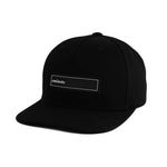 Crescendo Patch Snapback Hat Flat Brim Cotton Hiphop Adjustable Baseball Cap