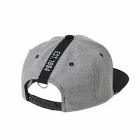 Snapback Hat Diamond Faux Leather Manhattan Patch Flat Brim Cotton Baseball Cap TR2934