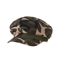 Summer Newsboy Hat Camouflage Military Pattern Beret Cap Bakerboy Visor Hat