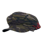 Summer Newsboy Hat Camouflage Military Pattern Beret Cap Bakerboy Visor Hat TR3941