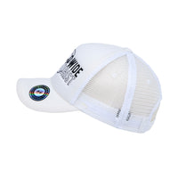 Lettering Embroidery Adjustable Snapback Mesh Trucker Hat TRM1498