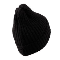 Ribbed Knit Beanie Classic Plain Warm Cuff Daily Cap XZ50075