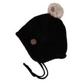 Baby Knit Winter Pom Beanie Toddler Earflap Warm Hat XZJ0066