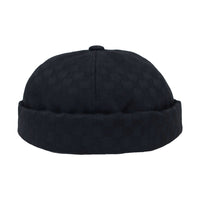 Watch Cap Beanie Plaid Docker Brimless Harbour Hat