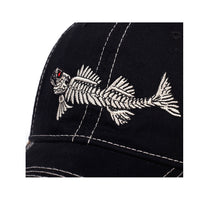 Cotton Fishing Hat Fish Bone Embroidery Trucker Dad Baseball Cap YZ10119