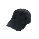 Winter Baseball Caps Furry Warm Casual Dad Ball Hat Adjustable Cap