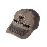 Vintage Embroidery Baseball Cap Distressed Washed Cotton Dad Hat