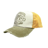 Vintage Baseball Cap Distressed Washed Cotton Embroidery Dad Hat