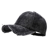 Cotton Vintage Washed Cotton Baseball Cap Low Profile Sports Cap Adjustable Dad Hat YZ10154