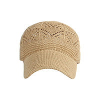 Summer Breathable Knit Hat Basic Baseball Cap Adjustable Size Dad Hats