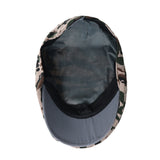 Military Camouflage Newsboy Flat Cap Ivy Gatsby Hat YZ30104