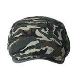 Military Camouflage Newsboy Flat Cap Ivy Gatsby Hat YZ30104