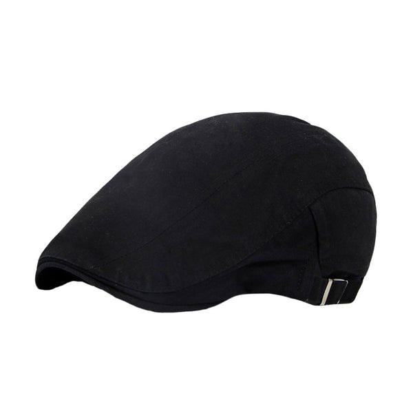 Twill Cotton Newsboy Cap Flat Cap Ivy Gatsby Golf Cabbie Hat