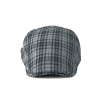 Check Newsboy Hat Gatsby Cotton Hat Cabbie Driving Hunting Golf Flat Cap YZ30183