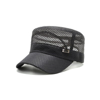 Summer Breathable Cadet Hat Basic Mesh Military Army Cap YZ40117