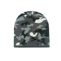 Unisex Knit Soft Warm Cuffed Beanie Hats - Camouflage Tactical Skull Cap